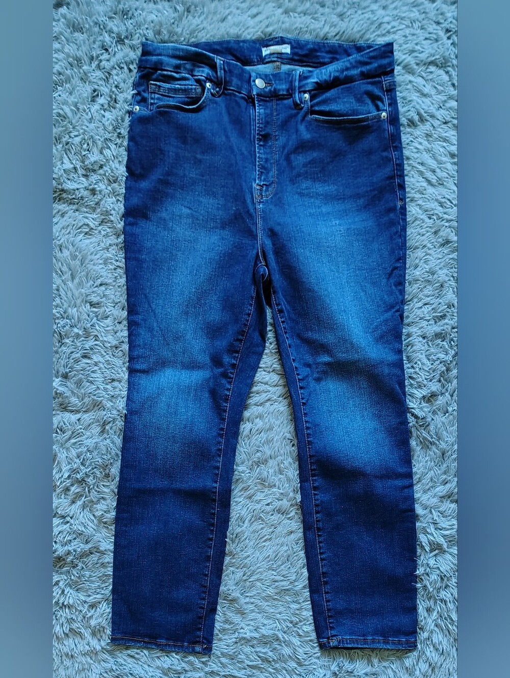 Good American Always Fits Good Legs Cigarette Women's Jeans Size 14-18